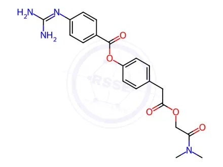 Chemical structure of Camostat