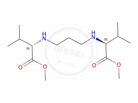 Chemical structure of N,N'-Trimethylenedi(L-valine methyl) ester