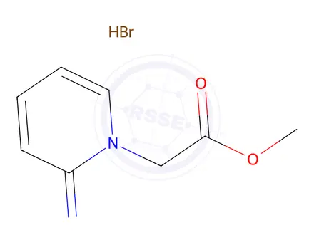 Chemical structure of Methyl 2-(2-iminopyridin-1(2H)-yl)acetate hydrobromide