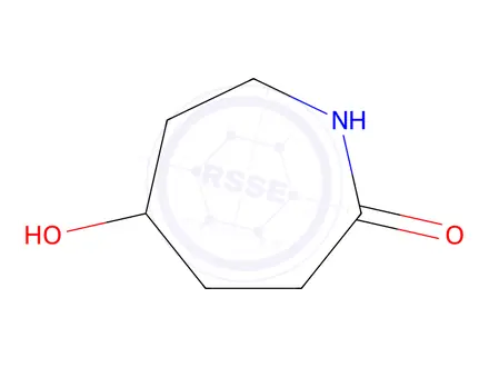 Chemical structure of 5-Hydroxyazepan-2-one