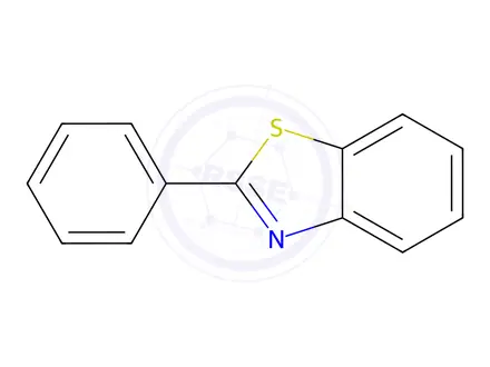 Chemical structure of 2-Phenylbenzothiazole