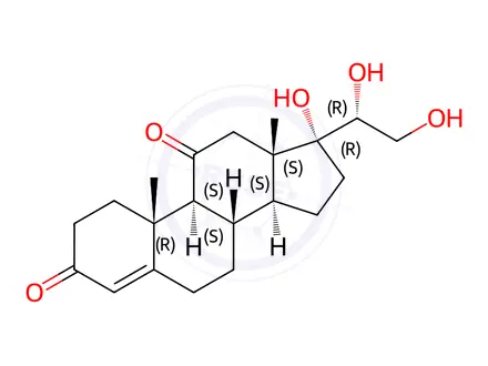 Chemical structure of Hydrocortisone Impurity 159