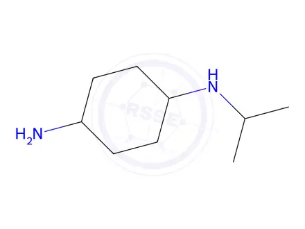 Chemical structure of N1-isopropylcyclohexane-1,4-diamine