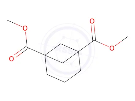 Chemical structure of Dimethyl bicyclo[3.1.1]heptane-1,5-dicarboxylate