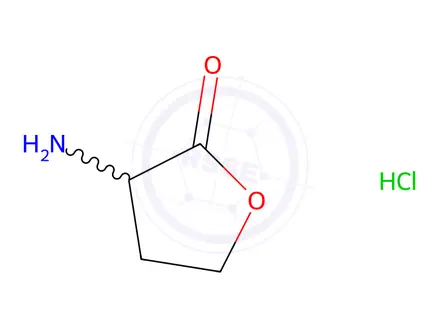 Chemical structure of Homoserine Lactone(Hydrochloride)