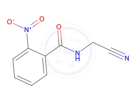 Chemical structure of N-(Cyanomethyl)-2-nitrobenzamide