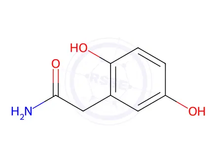 Chemical structure of 2,6-dihydroxyenzeneacetamide