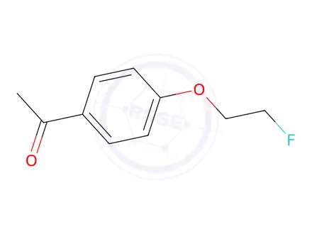 Chemical structure of 1-[4-(2-Fluoroethoxy)-phenyl]-ethanone