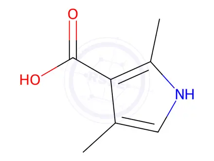 Chemical structure of 2,4-Dimethylpyrrole-3-carboxylic Acid
