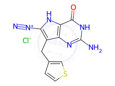 Chemical structure of CI 972 Impurity 1