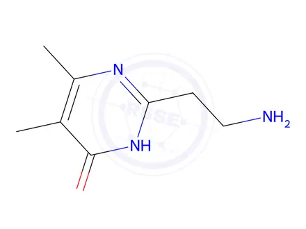 Chemical structure of 2-(2-Aminoethyl)-5,6-dimethylpyrimidin-4(3h)-one