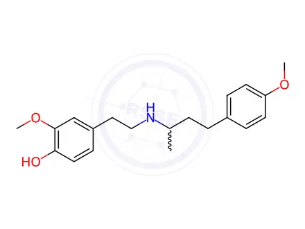 Chemical structure of Dobutamine Impurity 7
