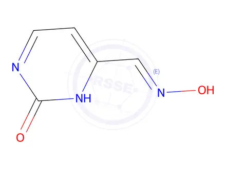Chemical structure of 2-Oxo-2,3-dihydropyrimidine-4-carbaldehyde oxime