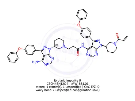 Chemical structure of Ibrutinib Impurity 255