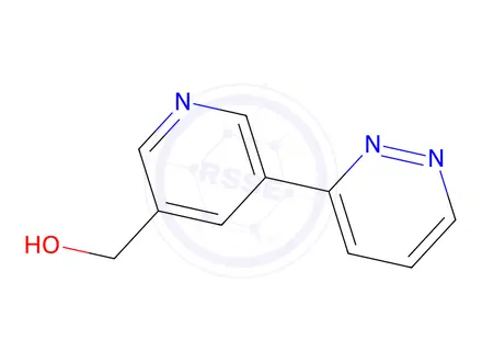 Chemical structure of (5-(Pyridazin-3-yl)pyridin-3-yl)methanol