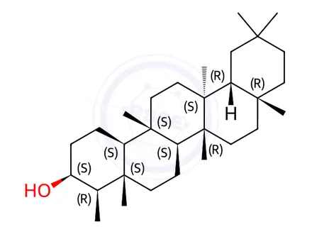 Chemical structure of Friedelan-3beta-ol