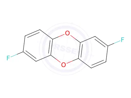 Chemical structure of 2,7-Difluorodibenzo[b,e][1,4]dioxine