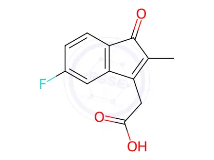 Chemical structure of Sulindac Impurity 33