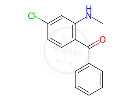 Chemical structure of Oxazepam Impurity 50
