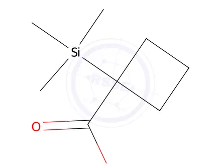 Chemical structure of 1-(Trimethylsilyl)cyclobutanecarboxylic acid