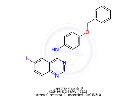 Chemical structure of Lapatinib Impurity 45