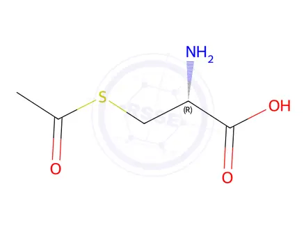Chemical structure of Acetylcysteine Impurity 392