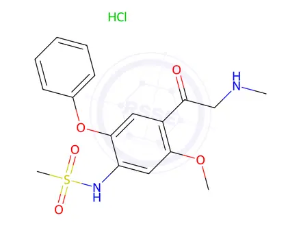 Chemical structure of Iguratimod impurity 97