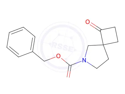 Chemical structure of Benzyl 1-Oxo-6-azaspiro[3.4]octane-6-carboxylate