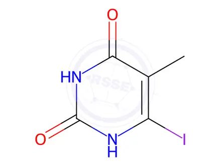 Chemical structure of 6-Iodothymine