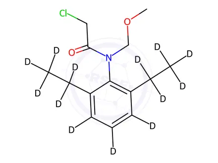 Chemical structure of Alachlor-[D13]