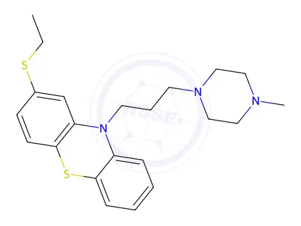 Chemical structure of Thiethylperazine