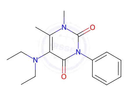 Chemical structure of Uracil Impurity 134
