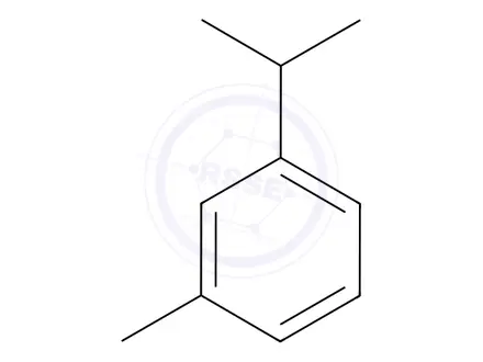 Chemical structure of 3-Isopropyltoluene