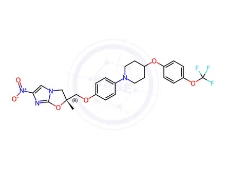 Chemical structure of Delamanid