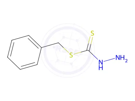 Chemical structure of S-Benzyl Dithiocarbazate
