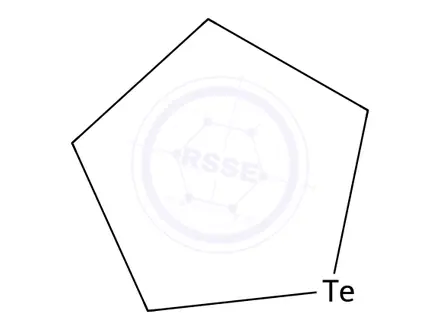 Chemical structure of Tetrahydro-tellurophene