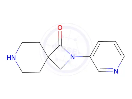 Chemical structure of 2-(Pyridin-3-Yl)-2,7-Diazaspiro[3.5]Nonan-1-One
