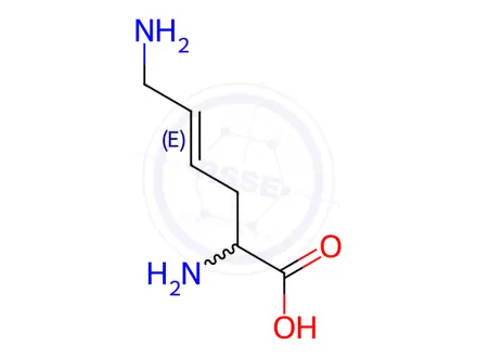 Chemical structure of dehydrolysine