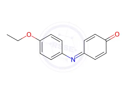 Chemical structure of 4-(ethoxyphenyl)-4-benzoquinone imine