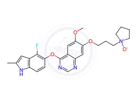 Chemical structure of Cediranib Impurity 5