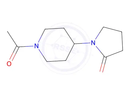 Chemical structure of 1-(1-Acetylpiperidin-4-yl)pyrrolidin-2-one