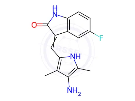 Chemical structure of SU 6577 Impurity 12