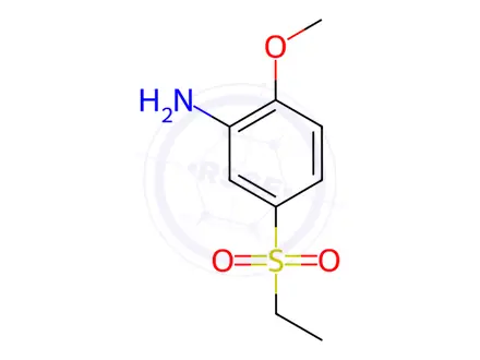 Chemical structure of [5-(Ethylsulfonyl)-2-methoxyphenyl]amine