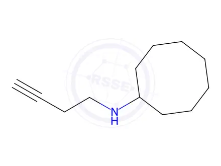 Chemical structure of n-(But-3-yn-1-yl)cyclooctanamine
