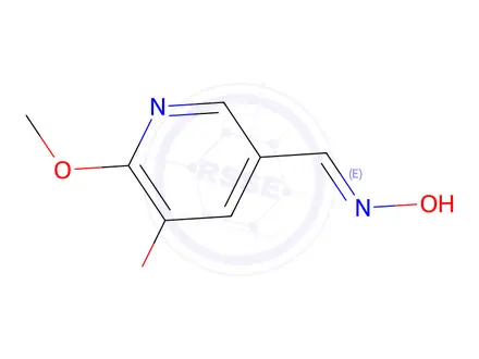 Chemical structure of 5,6-Dimethoxynicotinaldehyde oxime