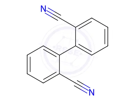 Chemical structure of 2-(2-cyanophenyl)benzonitrile