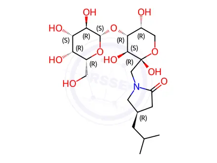 Chemical structure of PD 312236, PD 312237 mixture