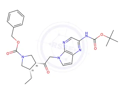 Chemical structure of Upadacitinib Impurity 131