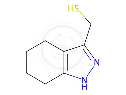 Chemical structure of (4,5,6,7-Tetrahydro-1H-indazol-3-yl)methanethiol