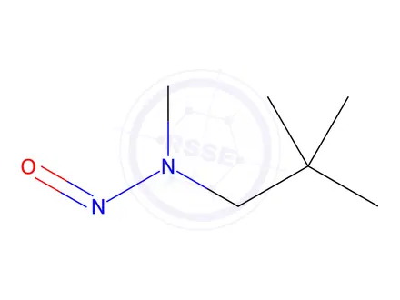 Chemical structure of N-NITROSOMETHYL(2,2-DIMETHYLPROPYL)AMINE